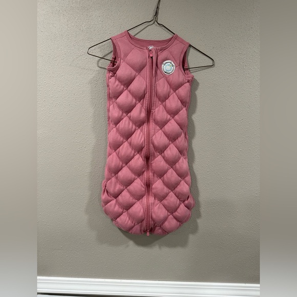 Dreamland Weighted Sleep Sack Dusty Rose - Picture 3 of 5